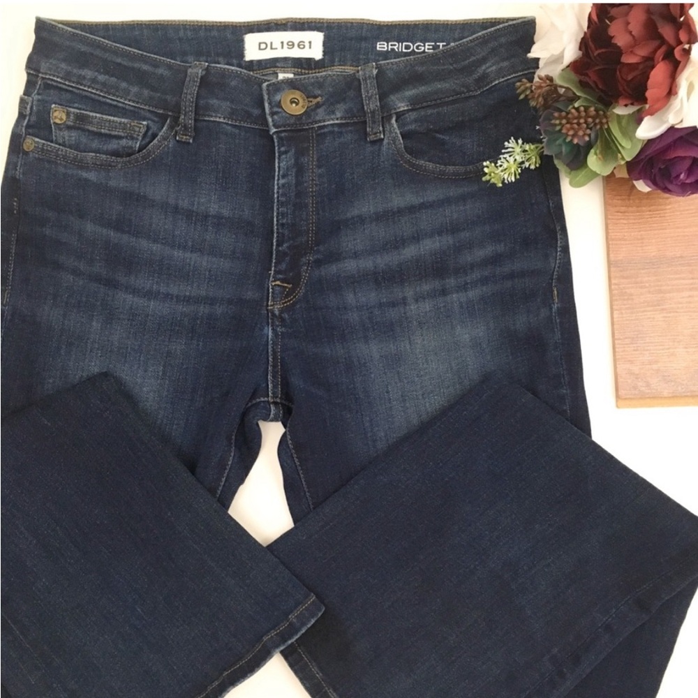 Blue DL1961 Bridget Instasculpt Boot Cut Jeans